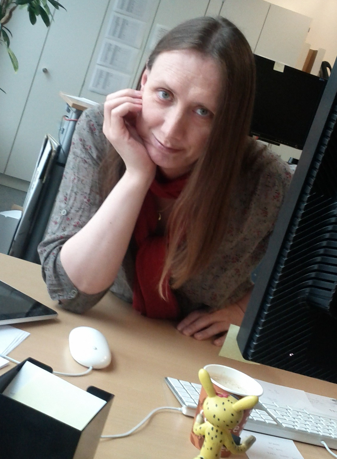 Me, a few years back. What does it have to do with Aliens you ask? Nothing. Though I feel like I am harboring an Alien right now.